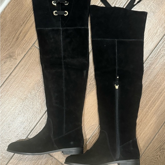 NWB Kate Spade OTK Boots Rebecca black - Picture 12 of 12